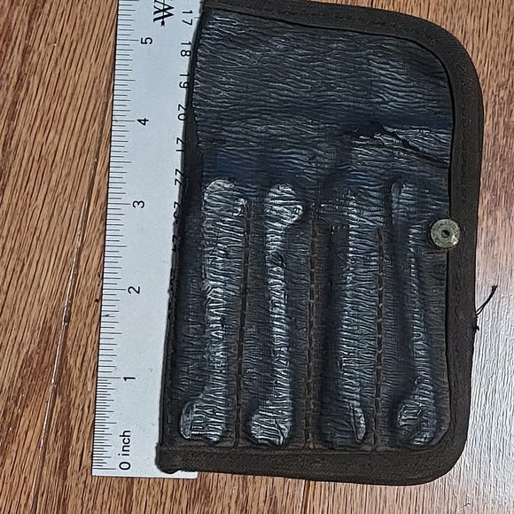 Antique CORNWELL 7-Piece OPEN END WRENCH SET in Pouch rare - Picture 13 of 16